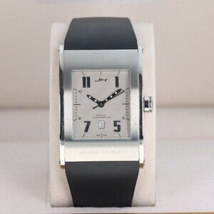 Jorg Hysek Kilada "Bullet" Chronometer, Silver Dial - Stainless Steel on Strap